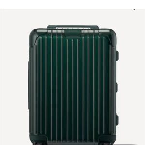 RIMOWA Dark Forest Green Carry-On Suitcase - never used size CABIN